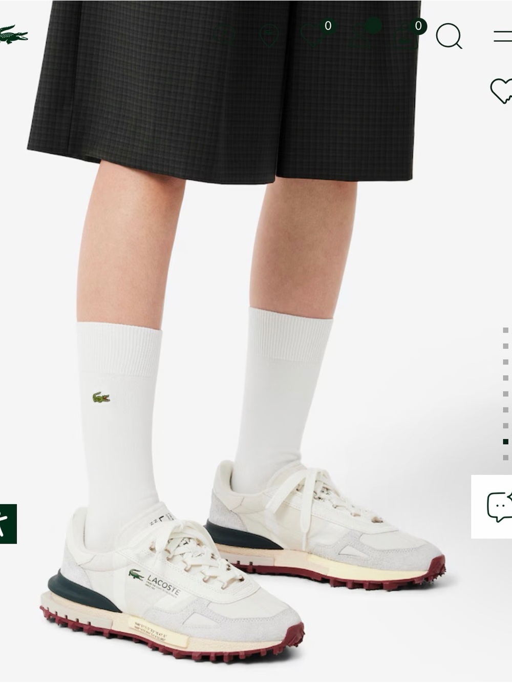 Lacoste Women's Elite Active Sneakers, size 9